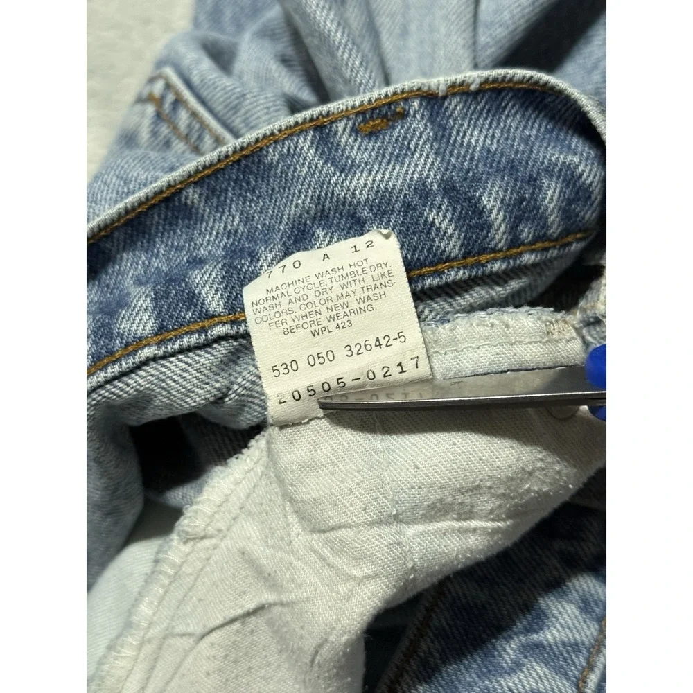 VTG Levi's 20505-0217 Jeans Mens 32x29 Orange Tab Made In USA